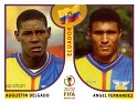 Japan - 2002 - Panini - 2002 Fifa World Cup Korea Japan - 520 - Sí - Augustin Delgado And Angel Fernandez, Ecuador - 0
